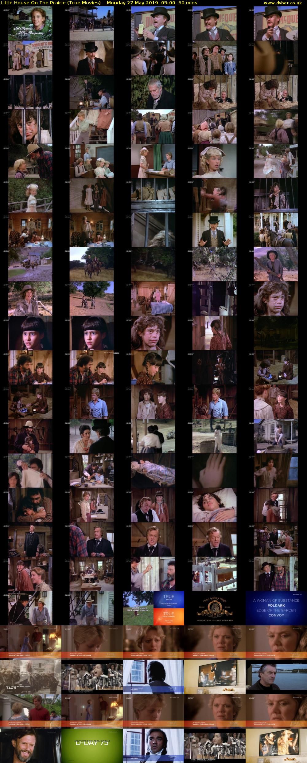 Little House On The Prairie (True Movies) Monday 27 May 2019 05:00 - 06:00