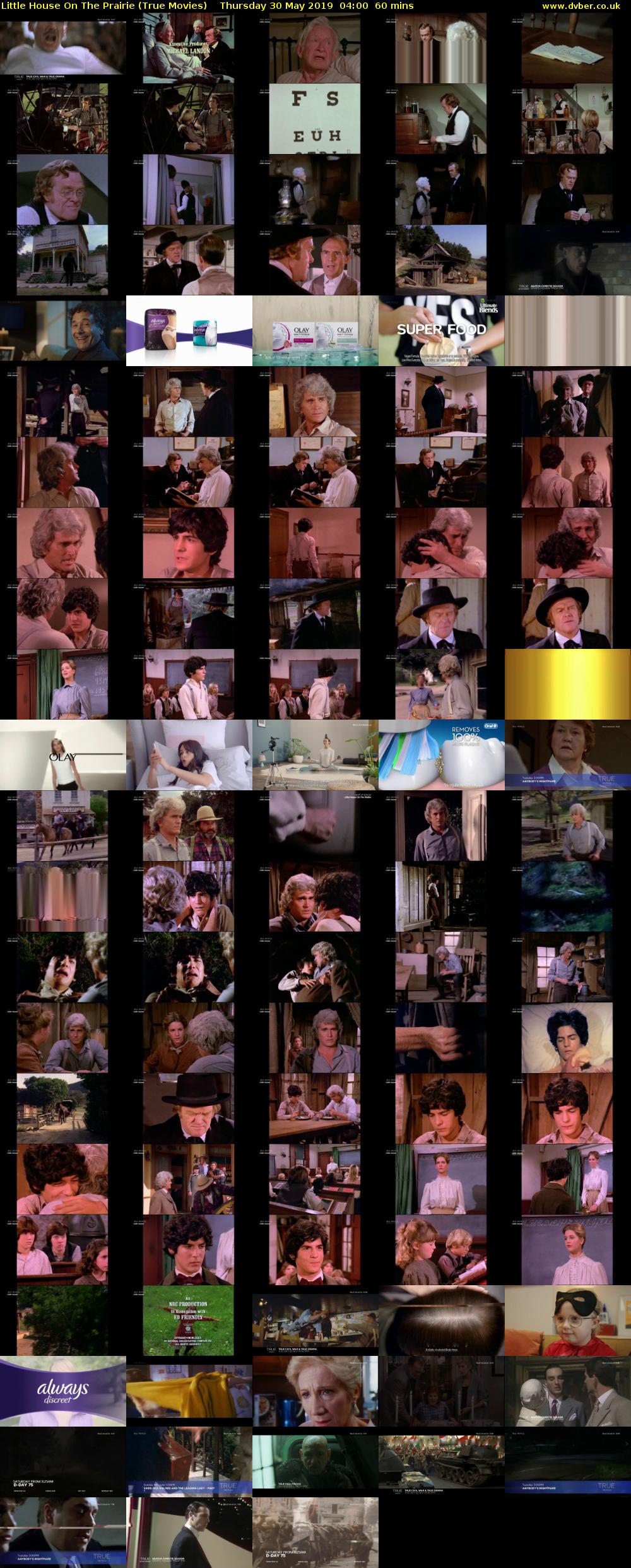 Little House On The Prairie (True Movies) Thursday 30 May 2019 04:00 - 05:00