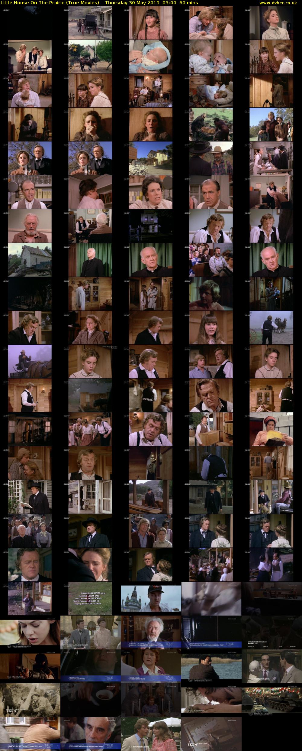 Little House On The Prairie (True Movies) Thursday 30 May 2019 05:00 - 06:00