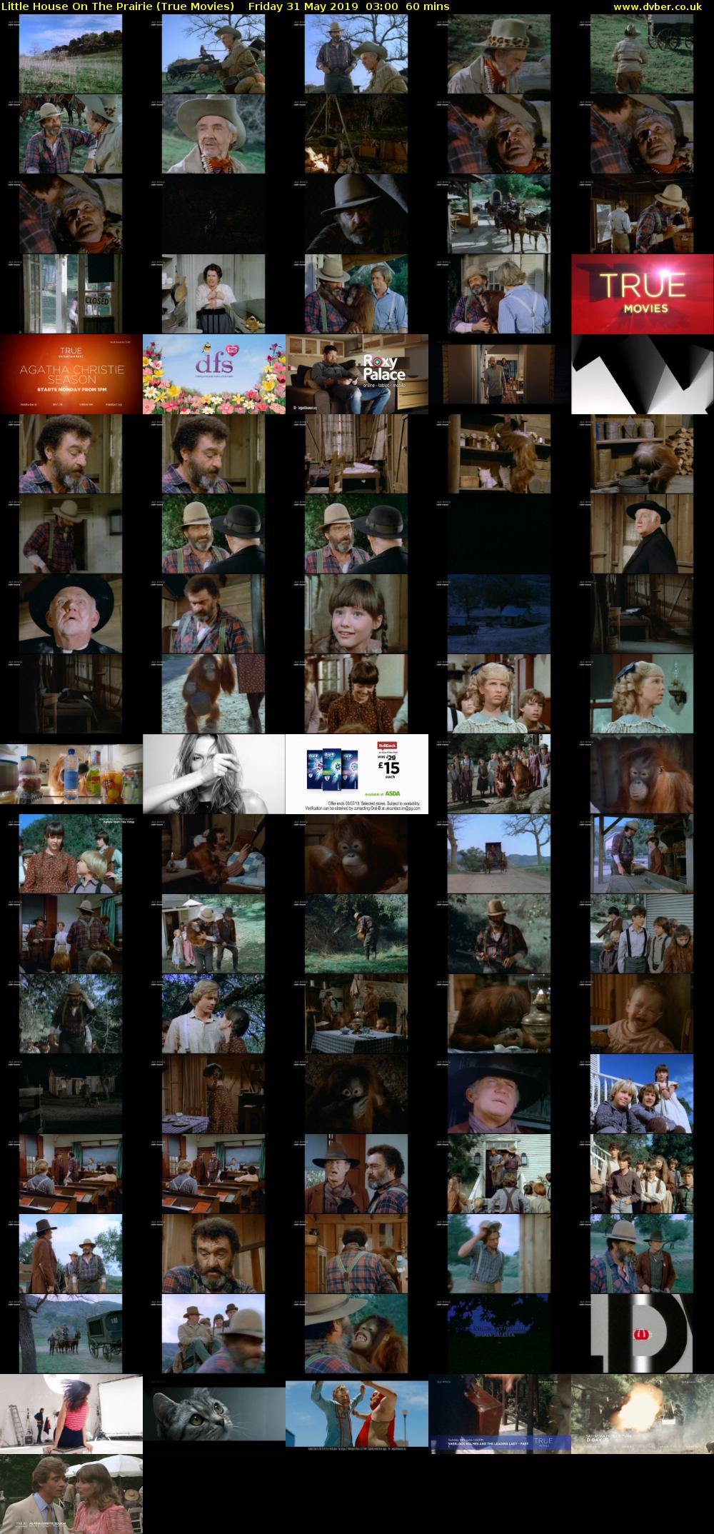 Little House On The Prairie (True Movies) Friday 31 May 2019 03:00 - 04:00