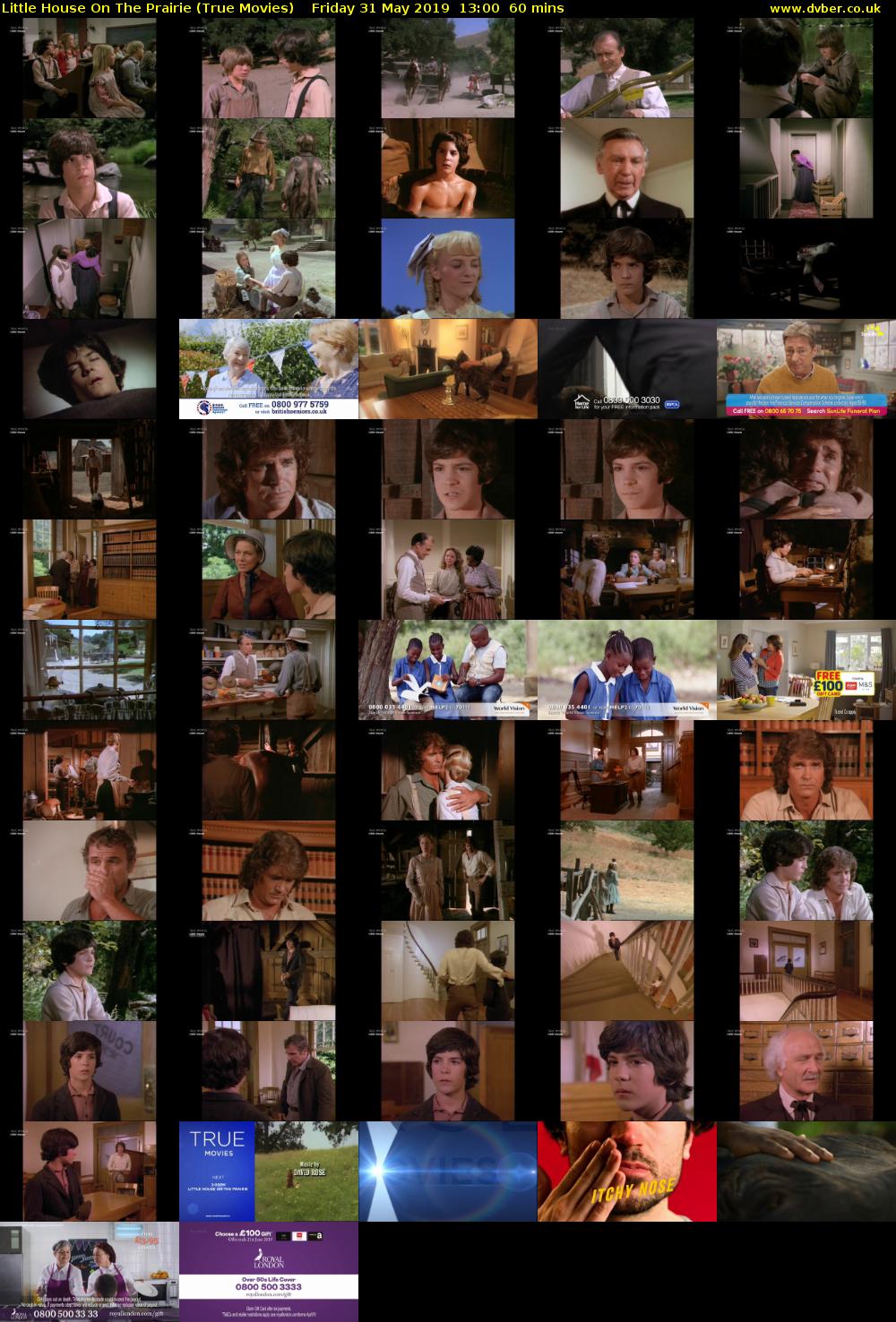 Little House On The Prairie (True Movies) Friday 31 May 2019 13:00 - 14:00