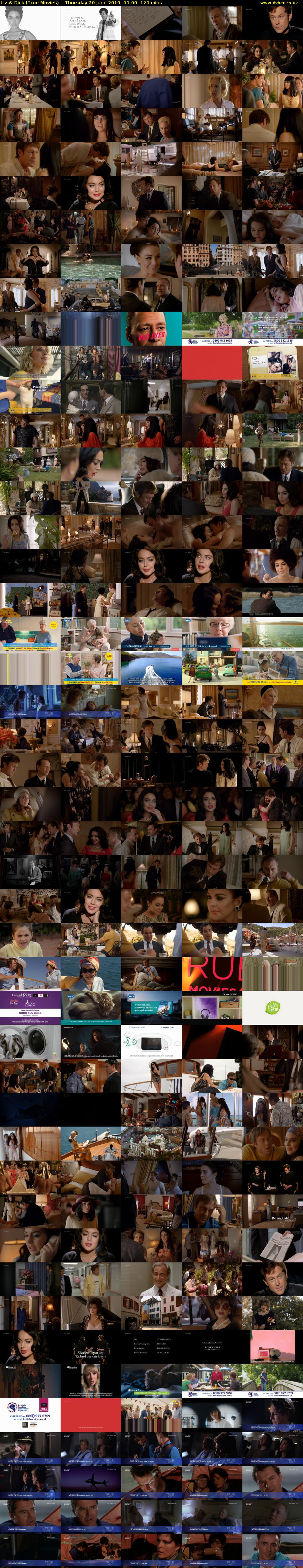 Liz & Dick (True Movies) Thursday 20 June 2019 09:00 - 11:00