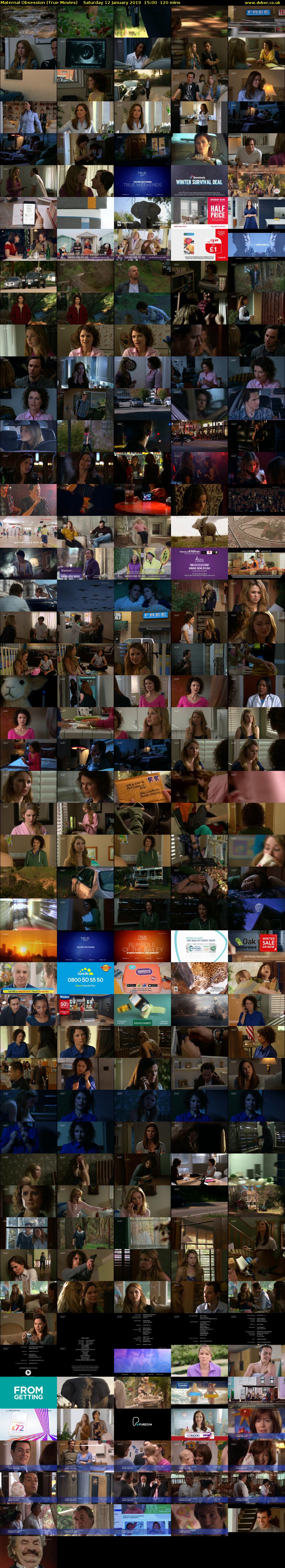 Maternal Obsession (True Movies) Saturday 12 January 2019 15:00 - 17:00