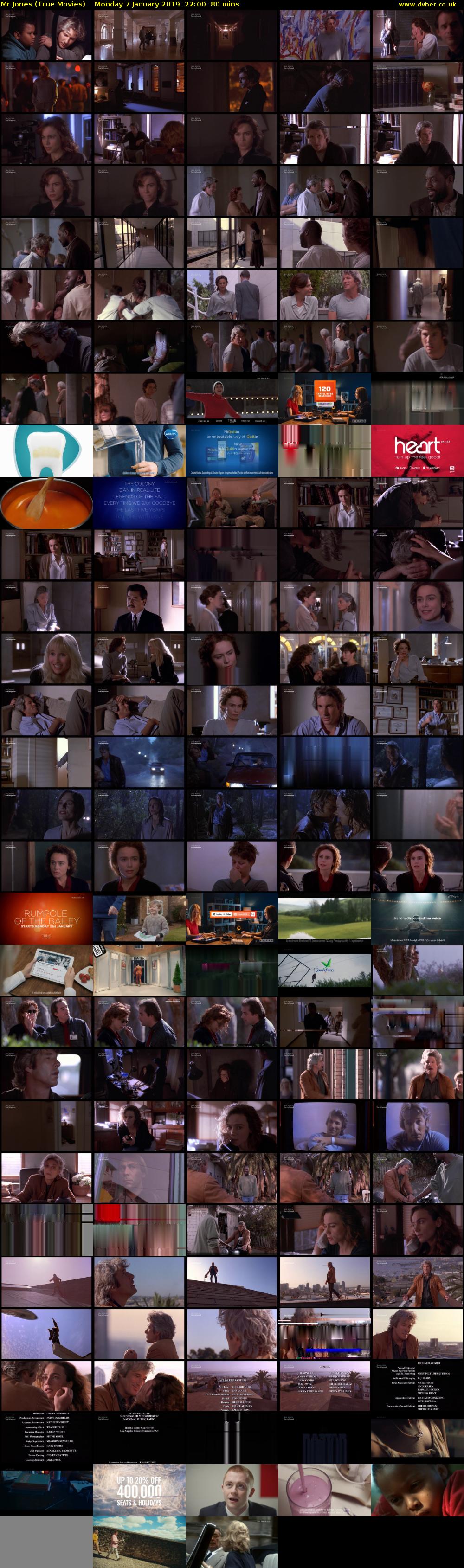 Mr Jones (True Movies) Monday 7 January 2019 22:00 - 23:20