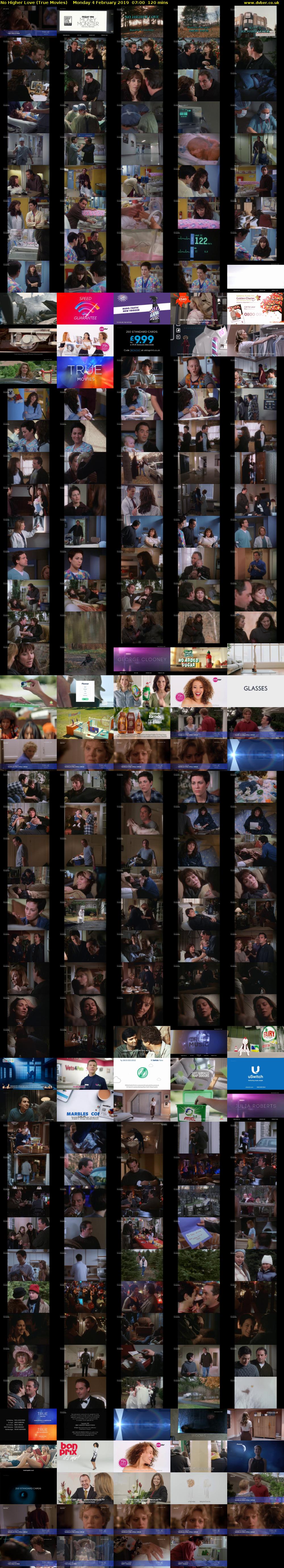 No Higher Love (True Movies) Monday 4 February 2019 07:00 - 09:00