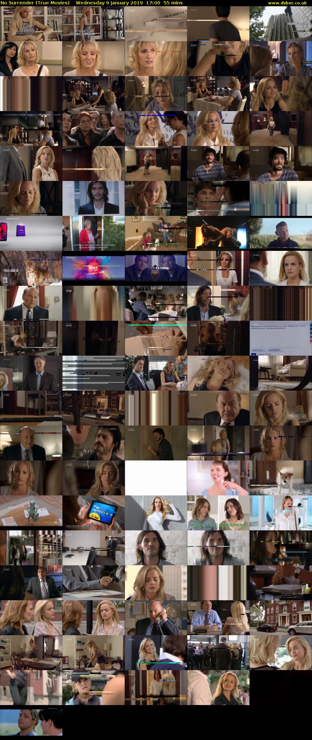 No Surrender (True Movies) Wednesday 9 January 2019 17:00 - 17:55