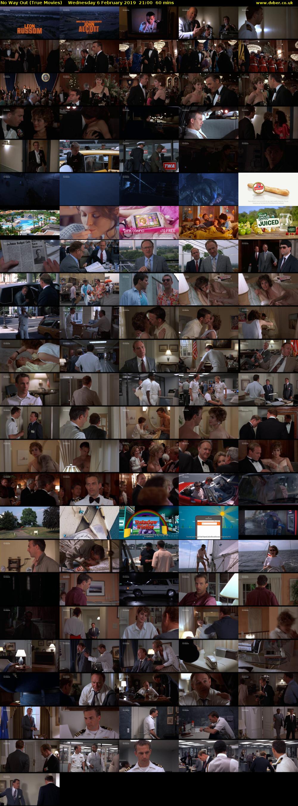 No Way Out (True Movies) Wednesday 6 February 2019 21:00 - 22:00