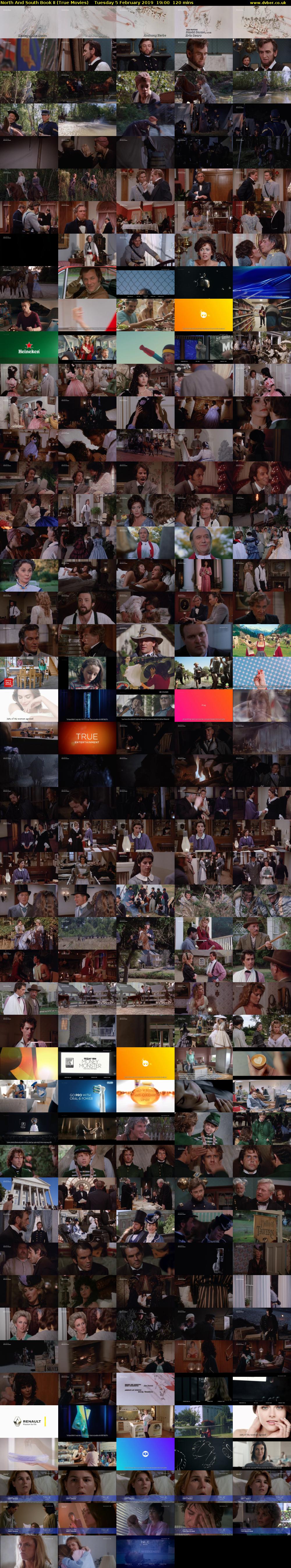 North And South Book II (True Movies) Tuesday 5 February 2019 19:00 - 21:00