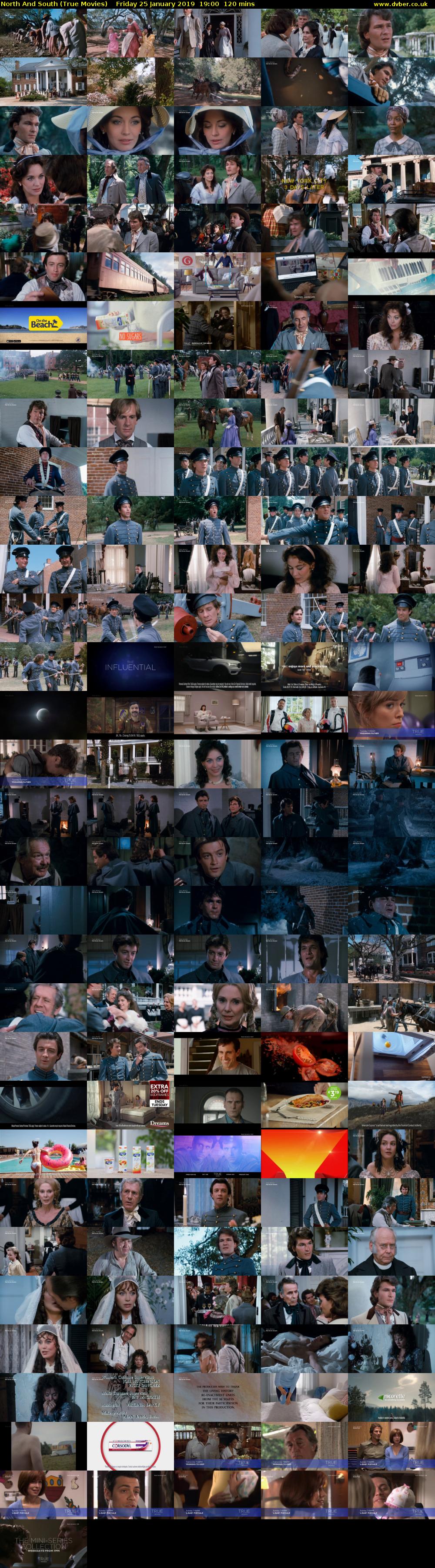 North And South (True Movies) Friday 25 January 2019 19:00 - 21:00