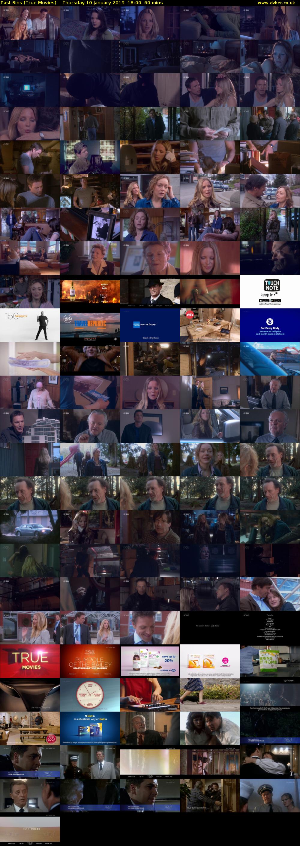 Past Sins (True Movies) Thursday 10 January 2019 18:00 - 19:00