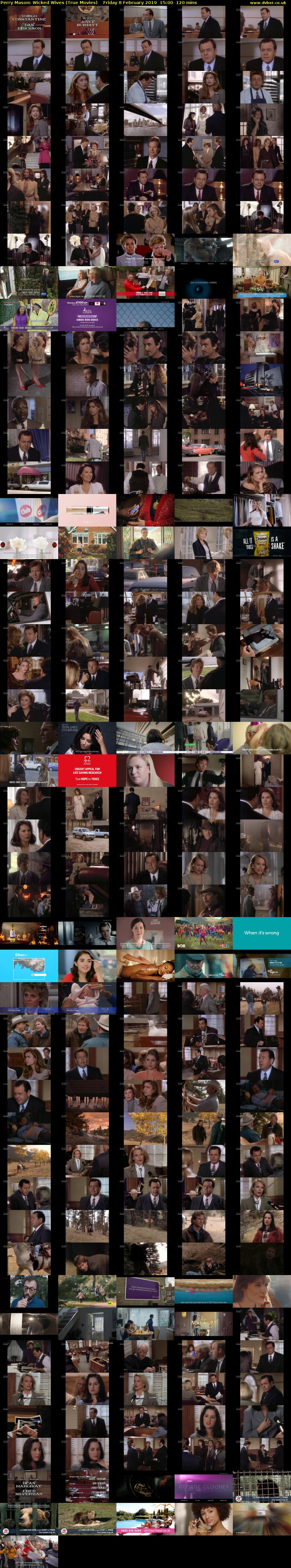Perry Mason: Wicked Wives (True Movies) Friday 8 February 2019 15:00 - 17:00