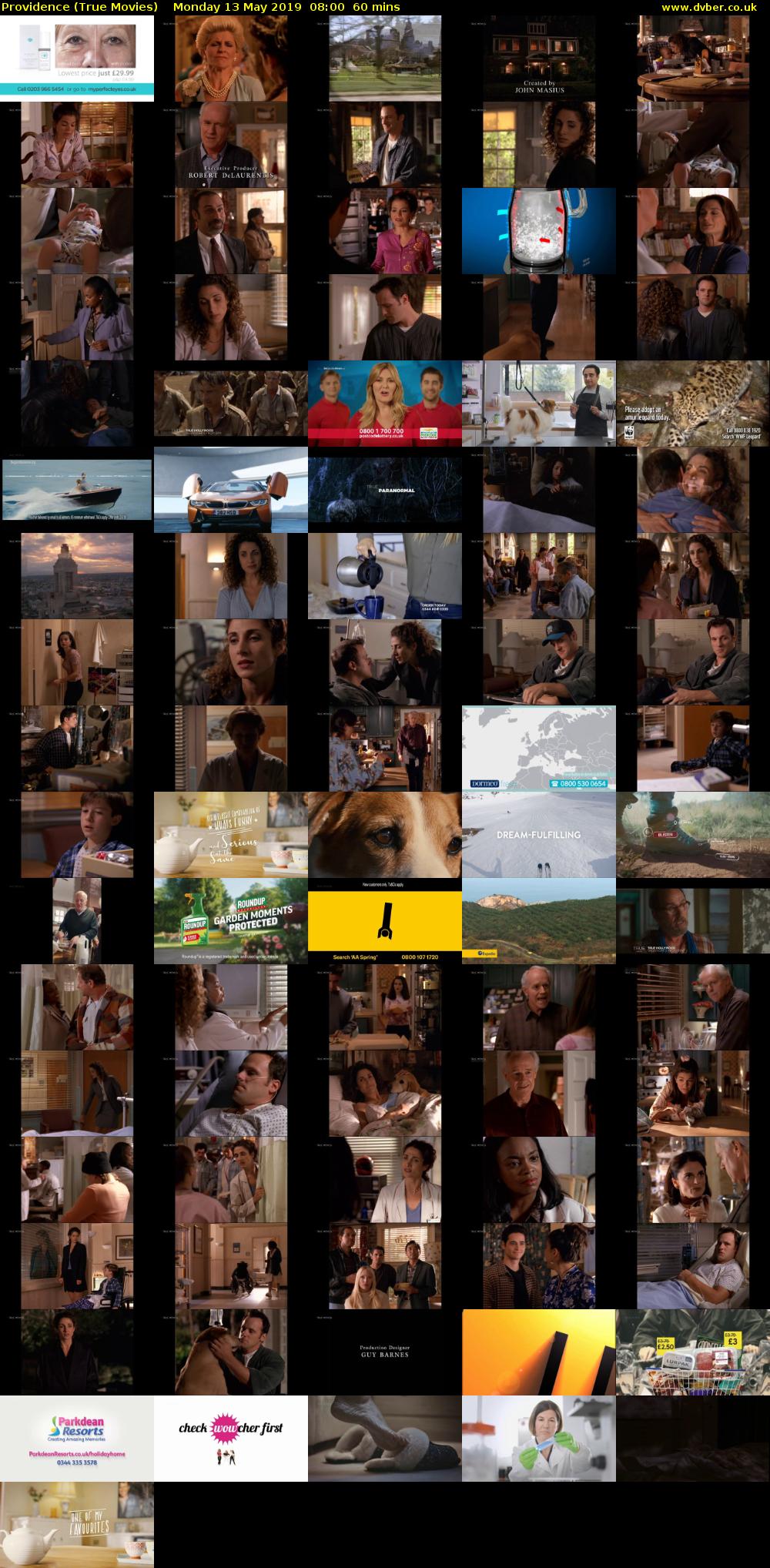 Providence (True Movies) Monday 13 May 2019 08:00 - 09:00