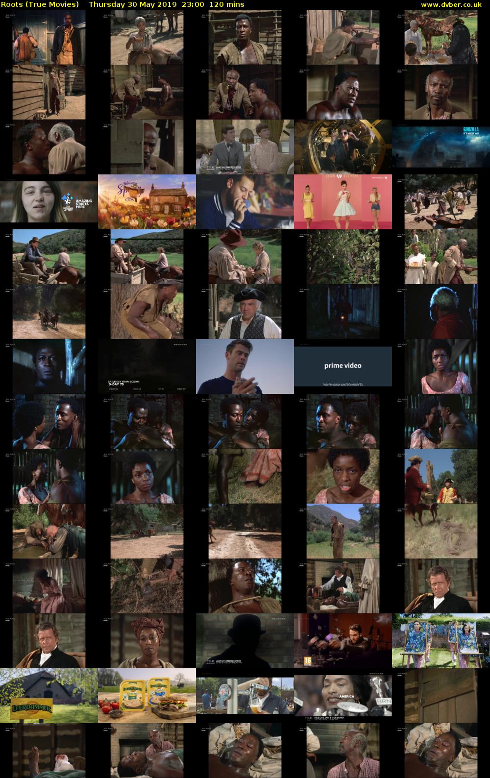 Roots (True Movies) Thursday 30 May 2019 23:00 - 01:00