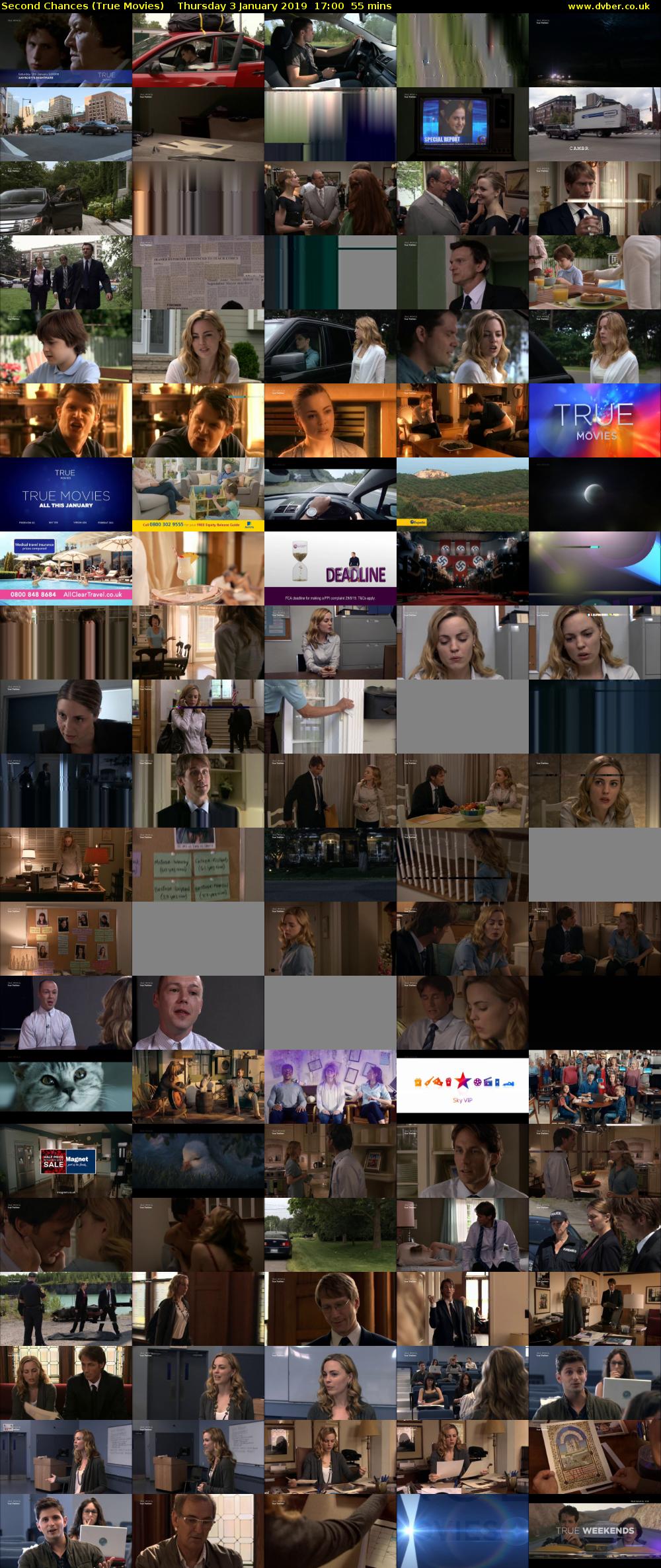 Second Chances (True Movies) Thursday 3 January 2019 17:00 - 17:55