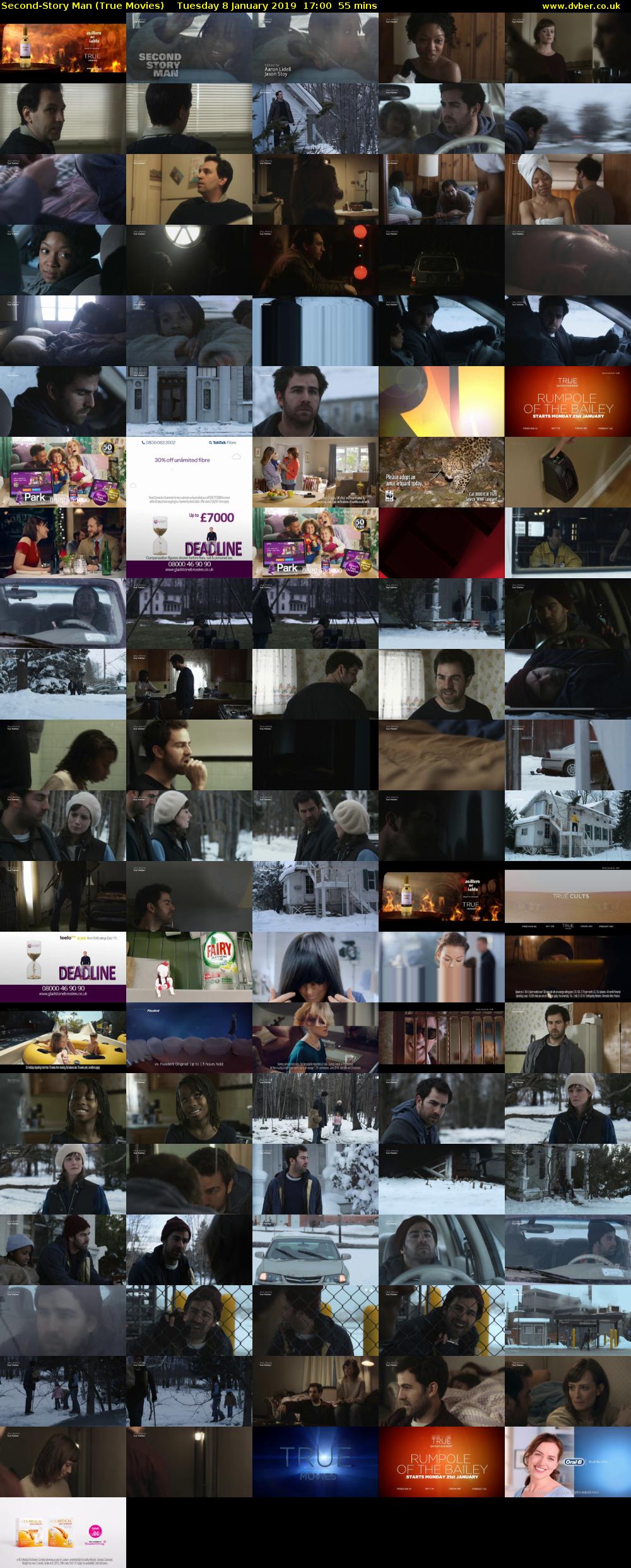 Second-story Man (True Movies) Tuesday 8 January 2019 17:00 - 17:55