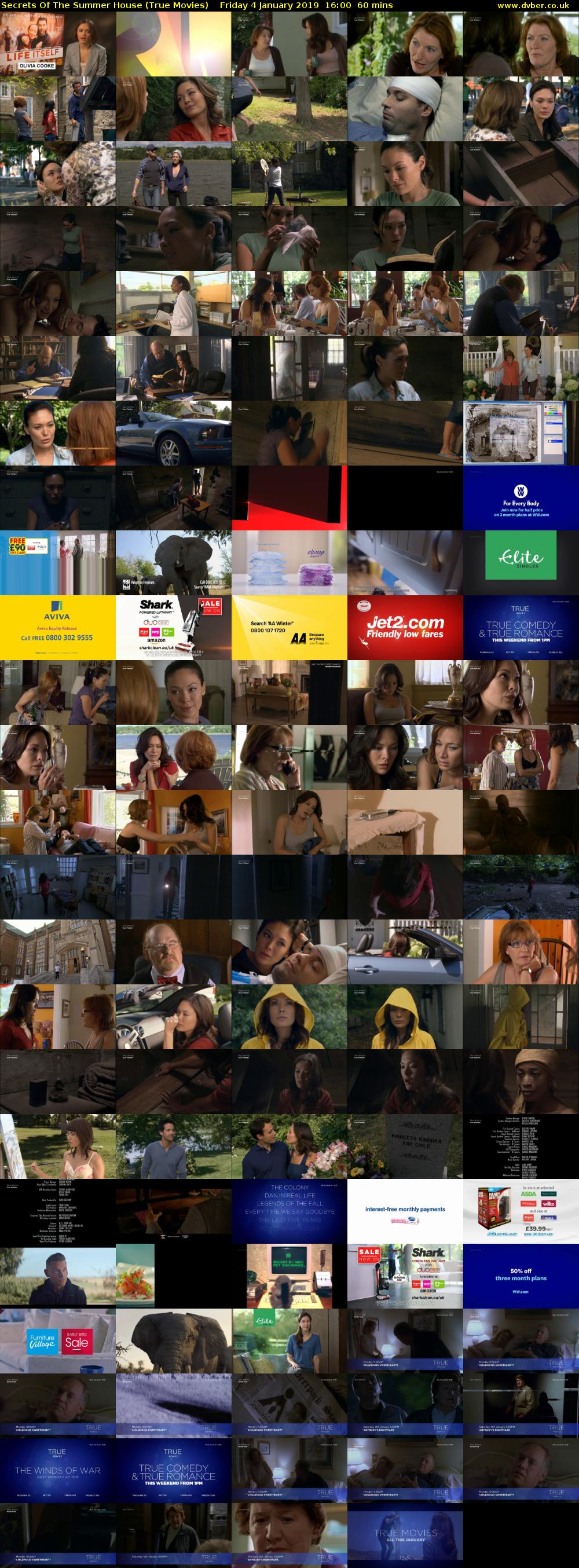 Secrets Of The Summer House (True Movies) Friday 4 January 2019 16:00 - 17:00