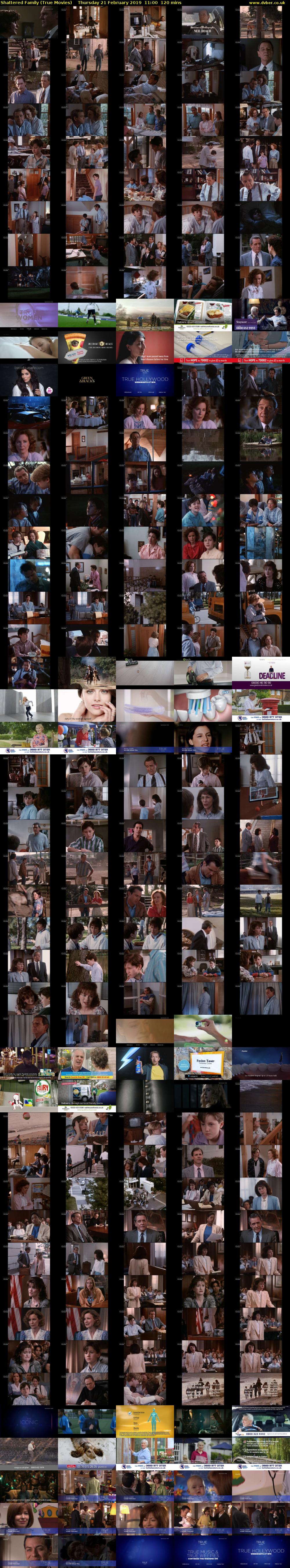 Shattered Family (True Movies) Thursday 21 February 2019 11:00 - 13:00