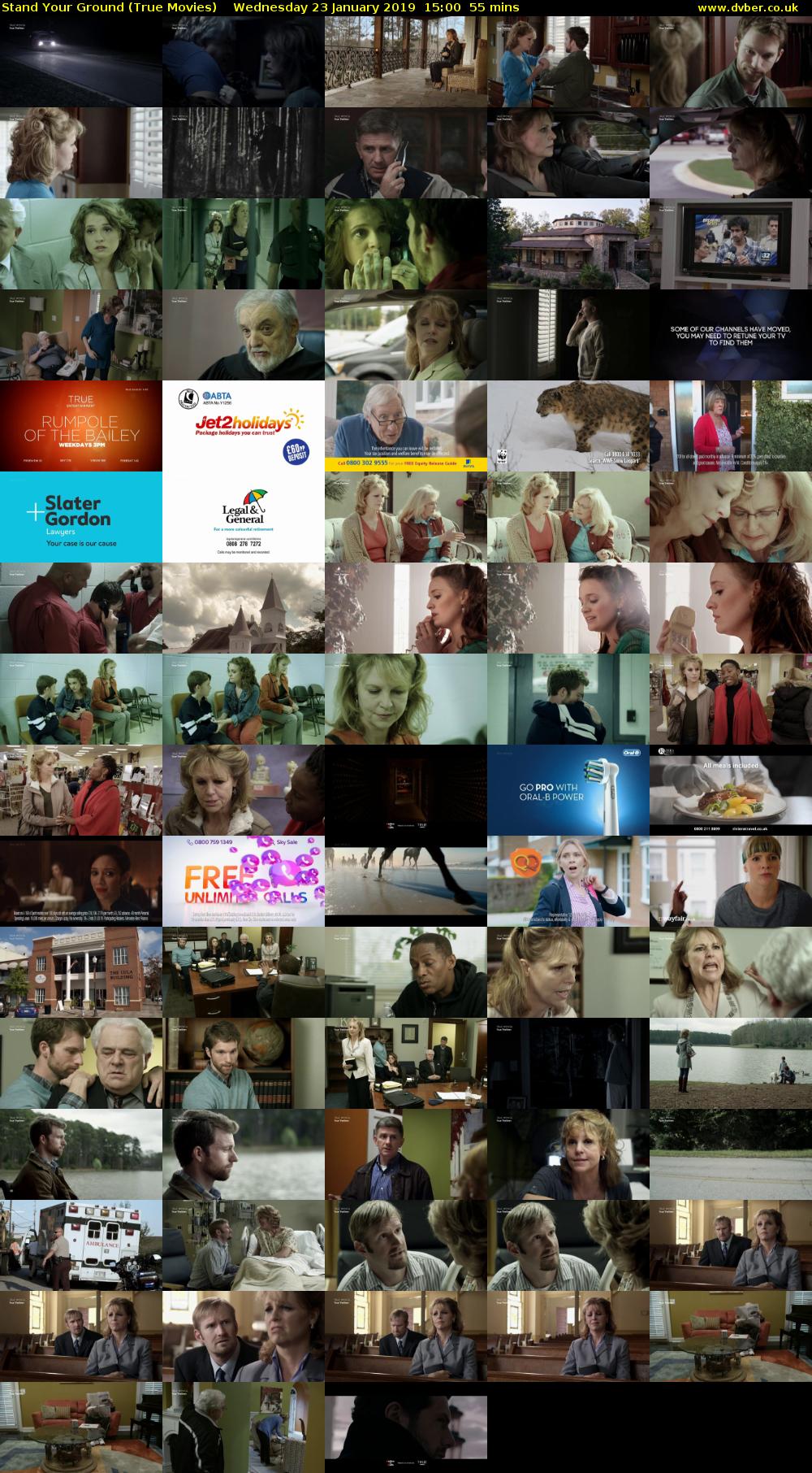 Stand Your Ground (True Movies) Wednesday 23 January 2019 15:00 - 15:55