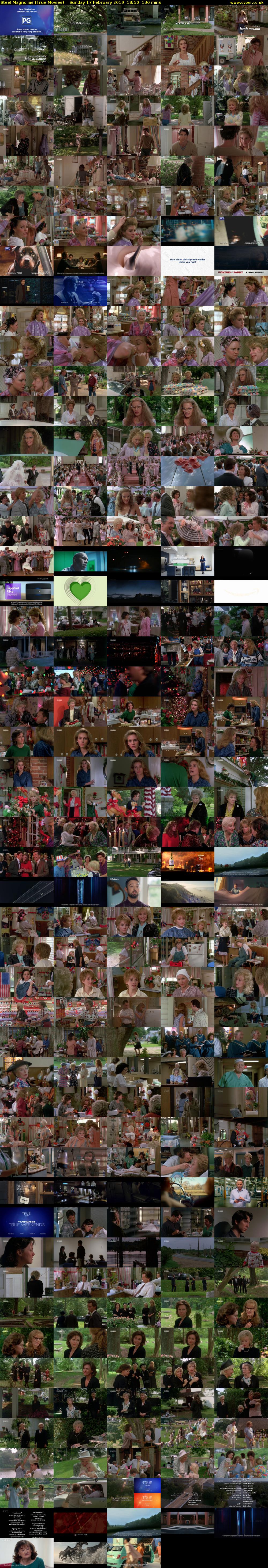 Steel Magnolias (True Movies) Sunday 17 February 2019 18:50 - 21:00