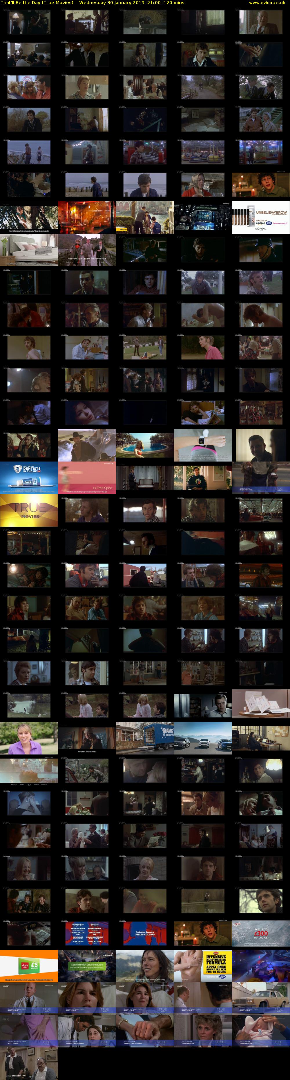 That'll Be the Day (True Movies) Wednesday 30 January 2019 21:00 - 23:00