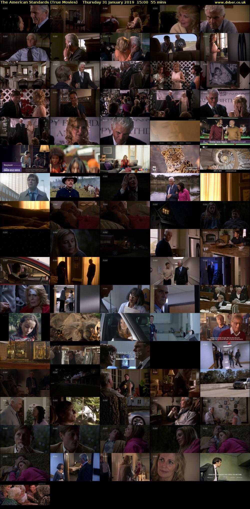 The American Standards (True Movies) Thursday 31 January 2019 15:00 - 15:55