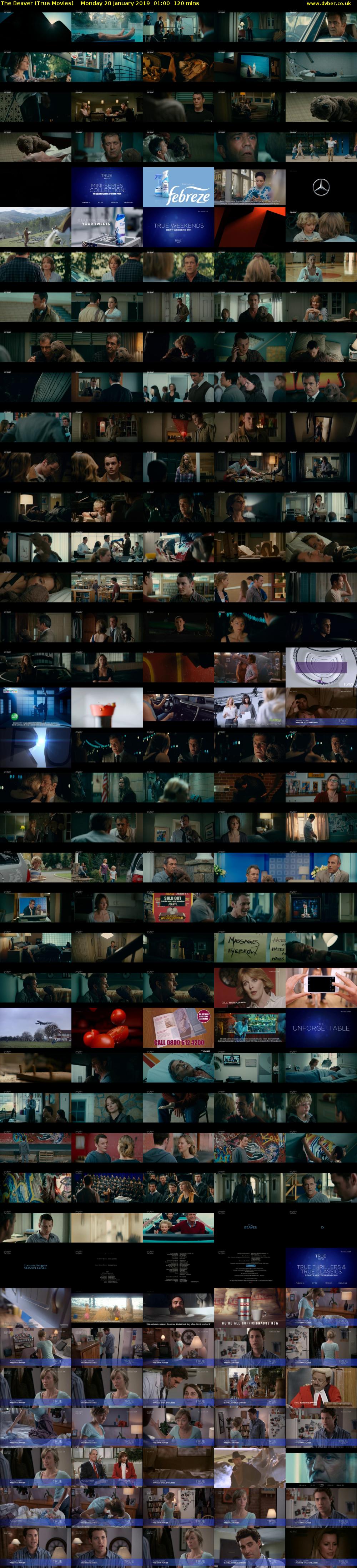 The Beaver (True Movies) Monday 28 January 2019 01:00 - 03:00