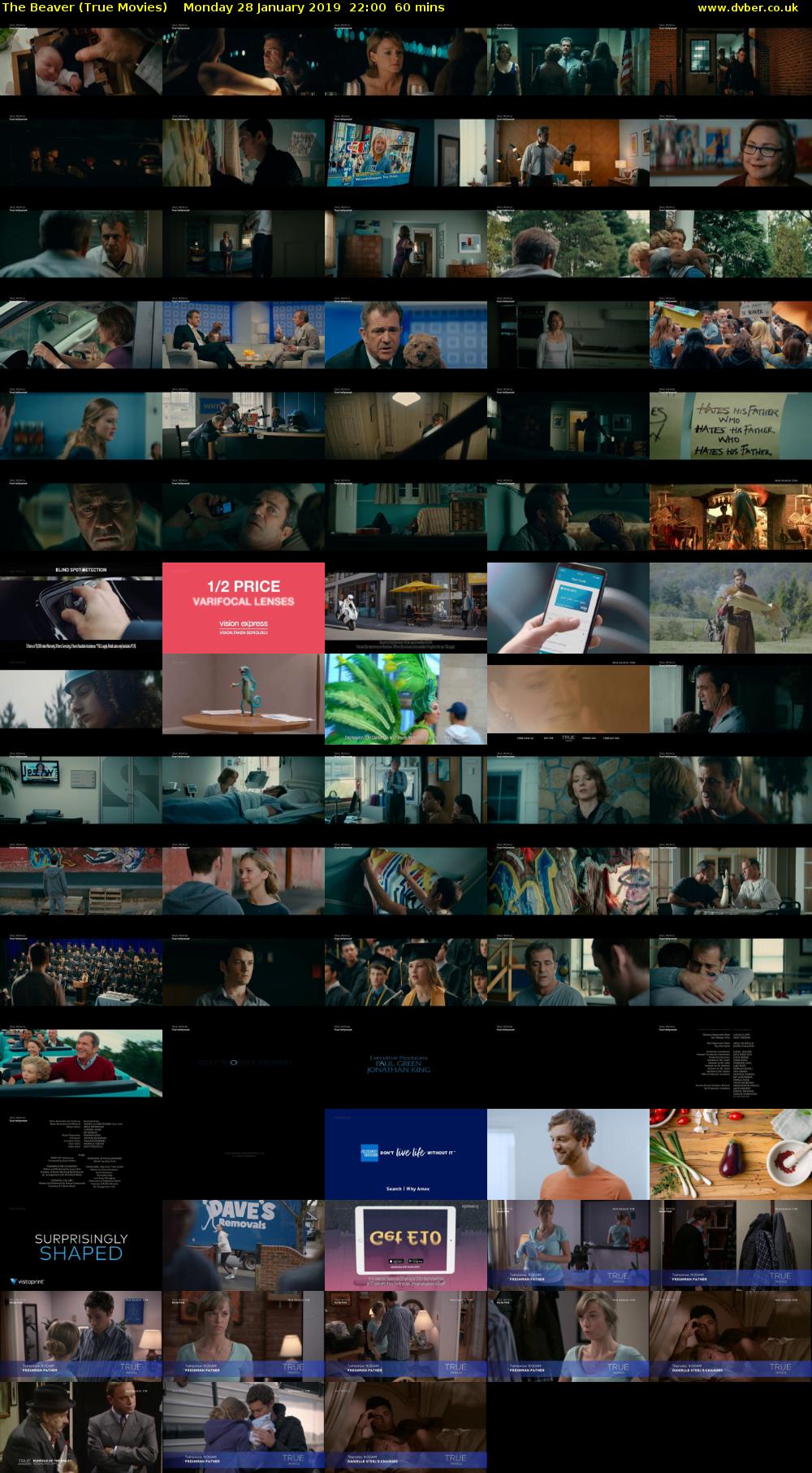 The Beaver (True Movies) Monday 28 January 2019 22:00 - 23:00