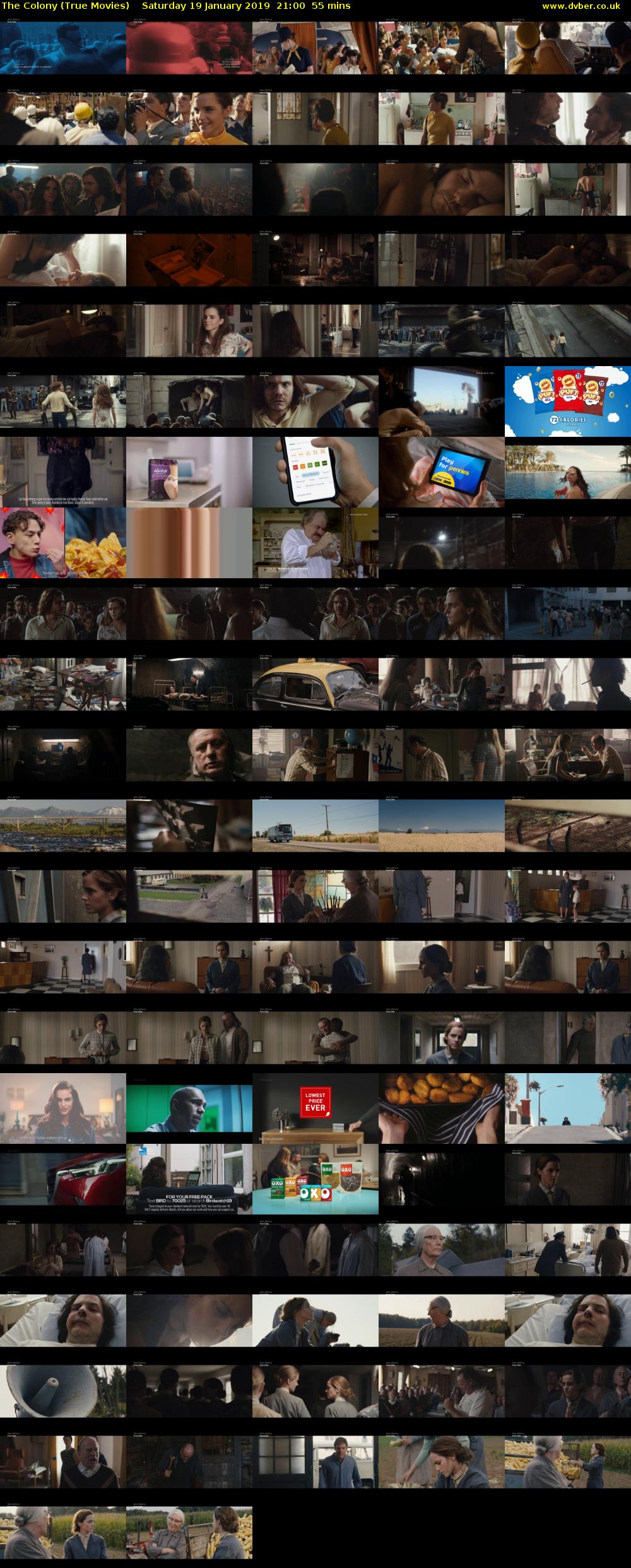 The Colony (True Movies) Saturday 19 January 2019 21:00 - 21:55