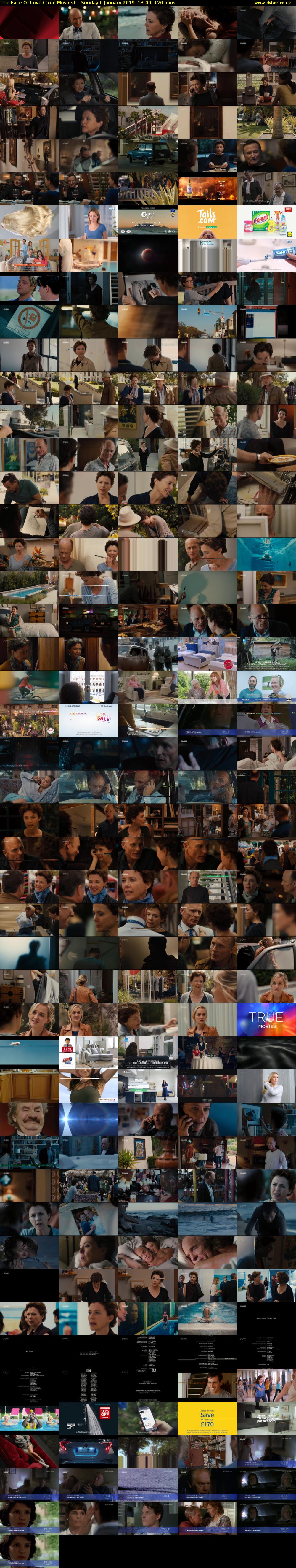 The Face Of Love (True Movies) Sunday 6 January 2019 13:00 - 15:00