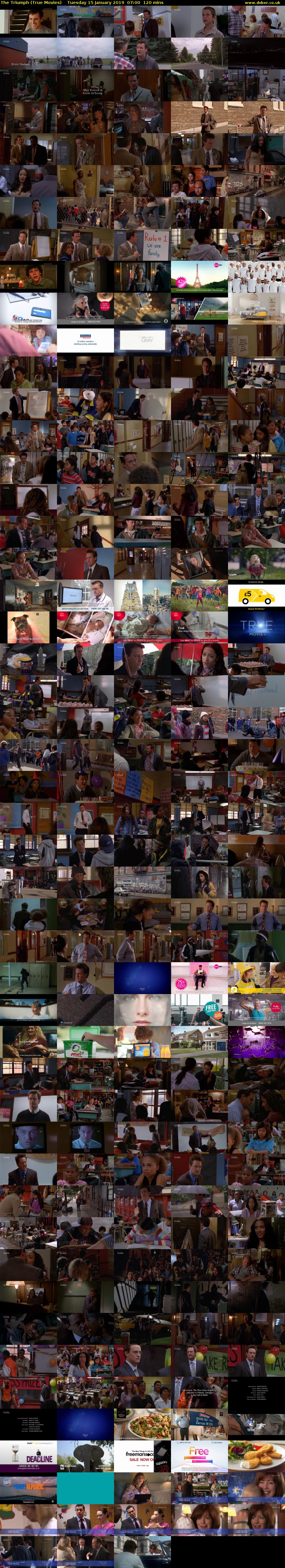 The Triumph (True Movies) Tuesday 15 January 2019 07:00 - 09:00