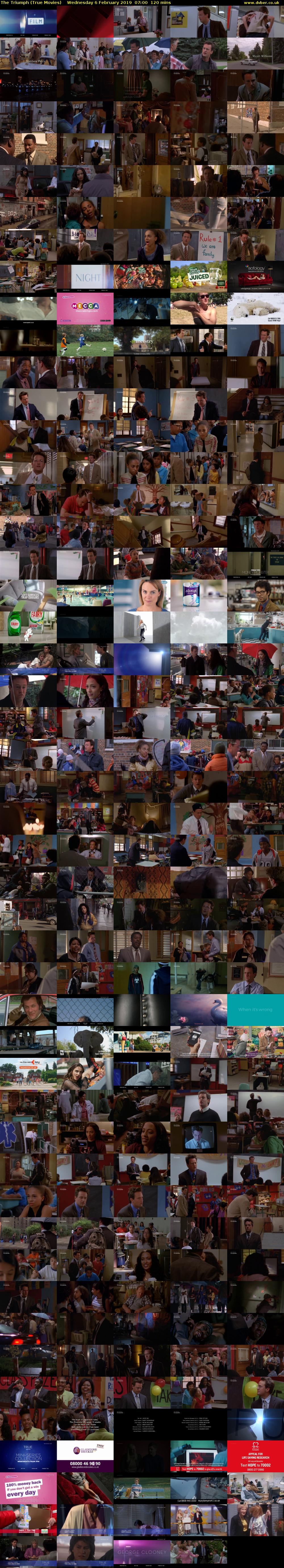 The Triumph (True Movies) Wednesday 6 February 2019 07:00 - 09:00