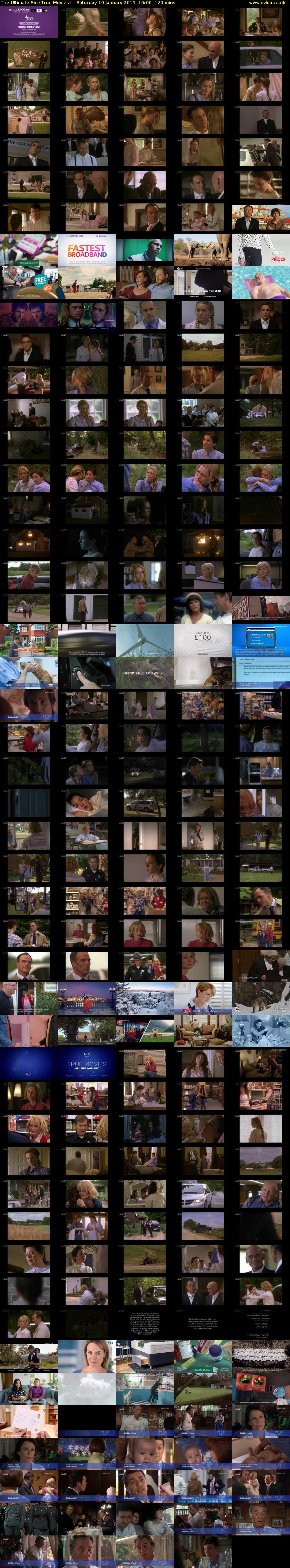 The Ultimate Sin (True Movies) Saturday 19 January 2019 16:00 - 18:00