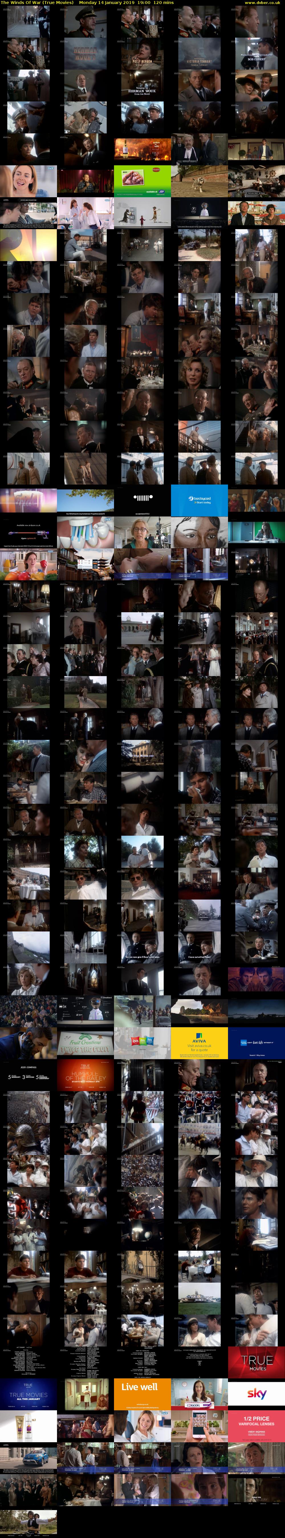 The Winds Of War (True Movies) Monday 14 January 2019 19:00 - 21:00