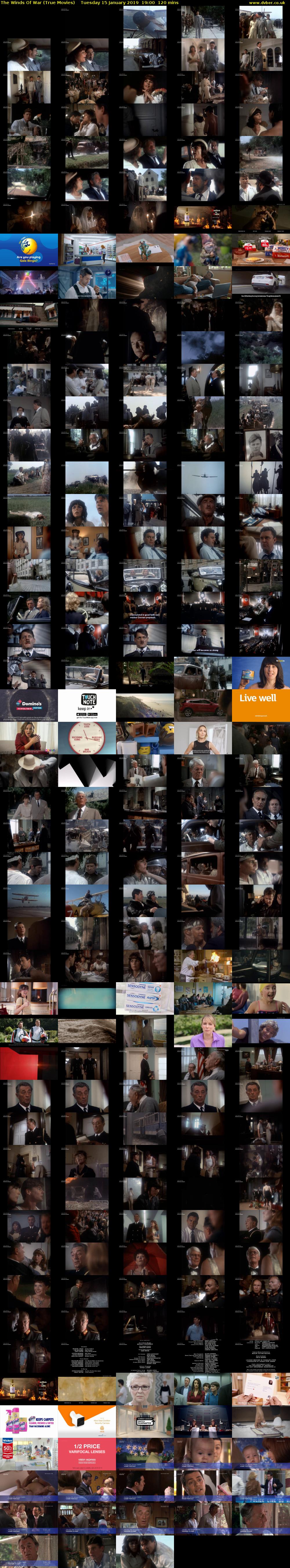 The Winds Of War (True Movies) Tuesday 15 January 2019 19:00 - 21:00