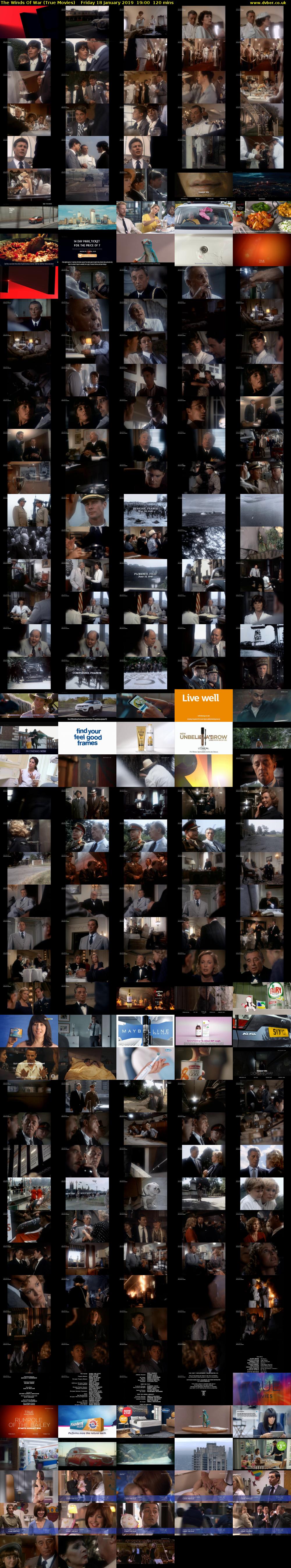 The Winds Of War (True Movies) Friday 18 January 2019 19:00 - 21:00