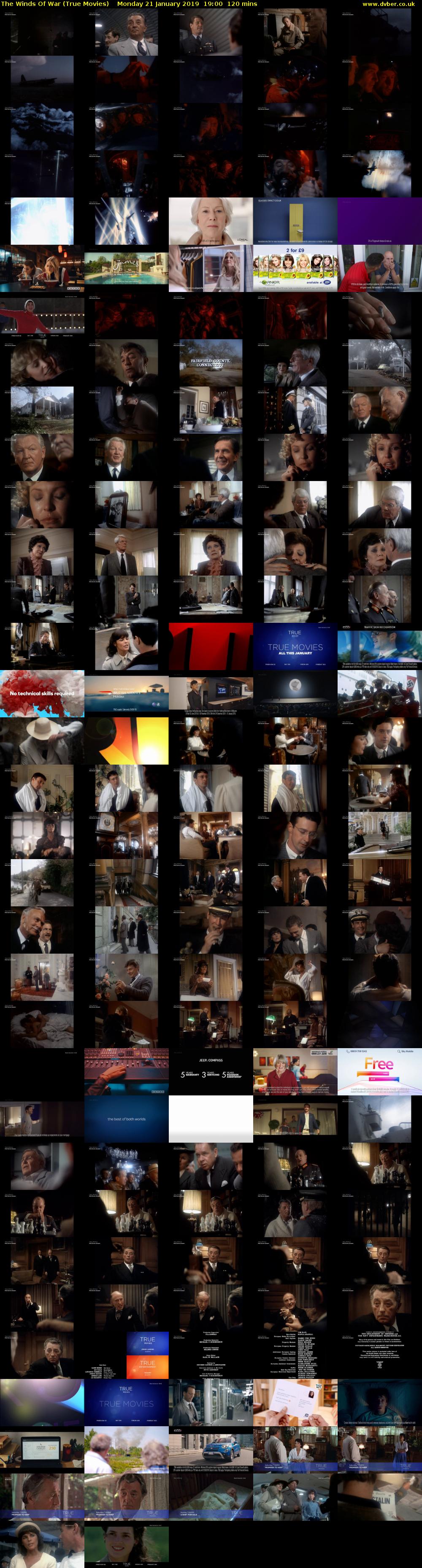 The Winds Of War (True Movies) Monday 21 January 2019 19:00 - 21:00