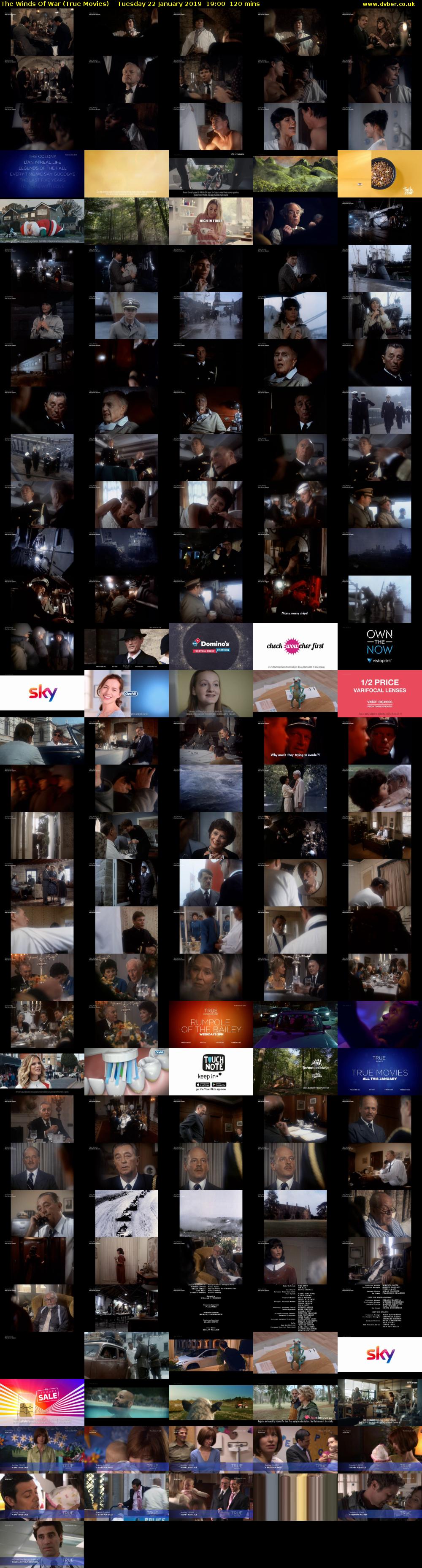 The Winds Of War (True Movies) Tuesday 22 January 2019 19:00 - 21:00