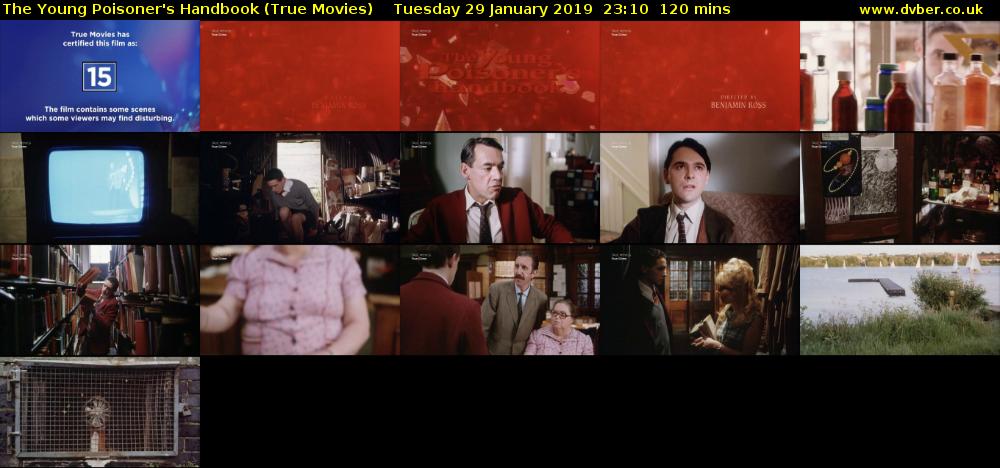 The Young Poisoner's Handbook (True Movies) Tuesday 29 January 2019 23:10 - 01:10