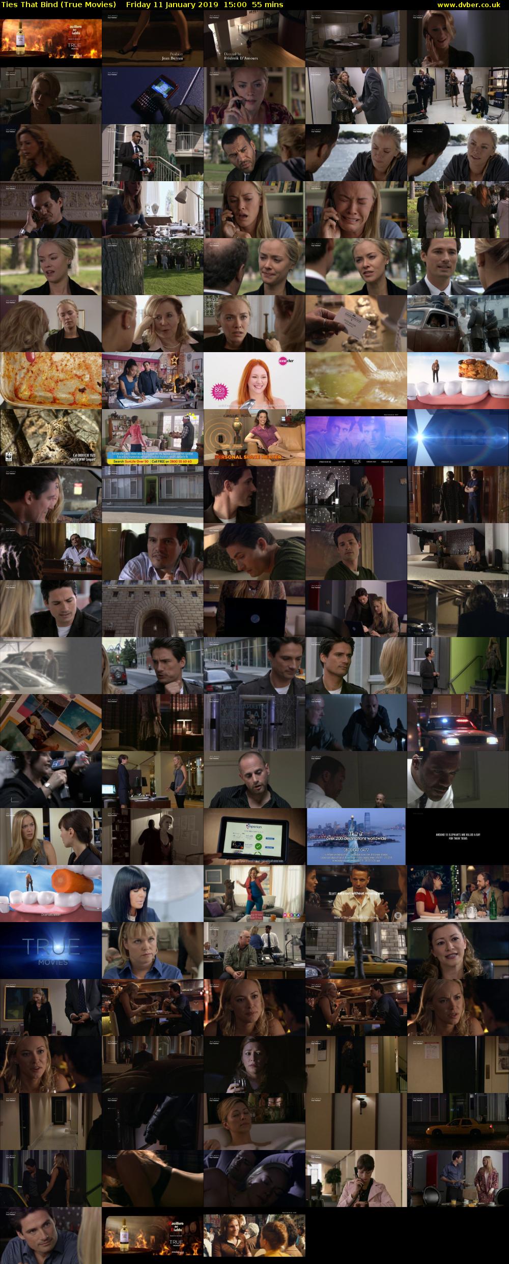 Ties That Bind (True Movies) Friday 11 January 2019 15:00 - 15:55