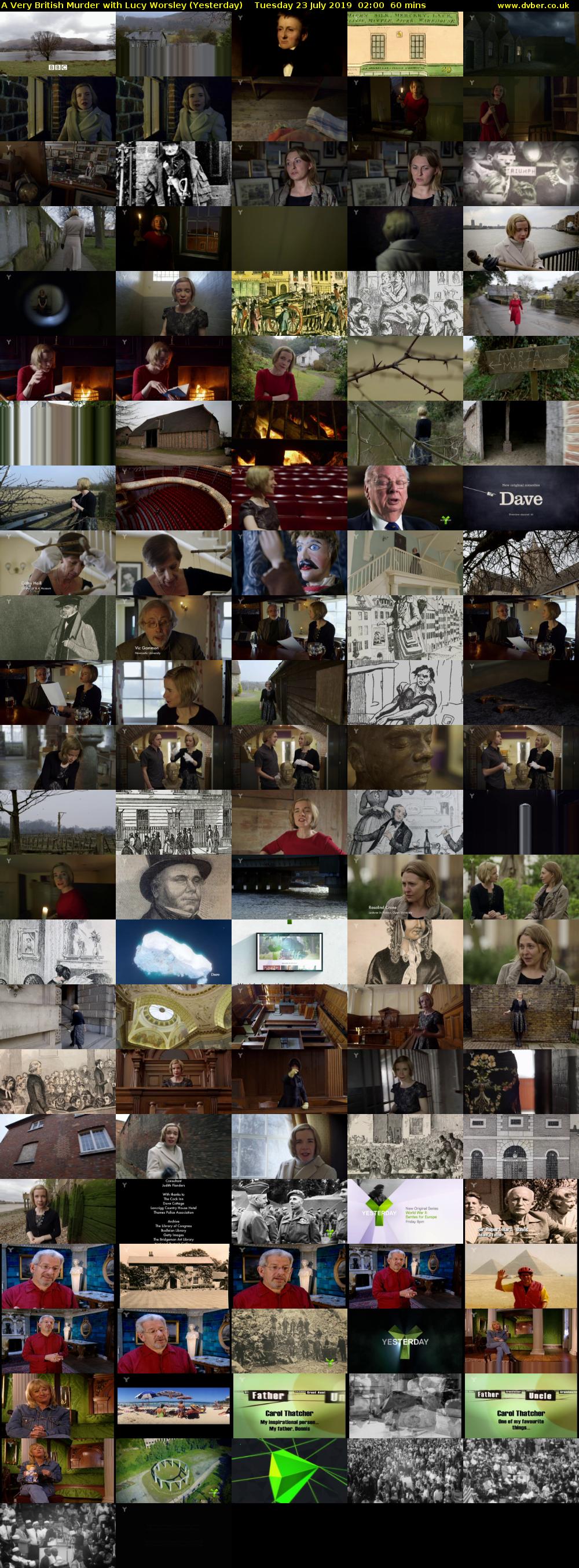 A Very British Murder with Lucy Worsley (Yesterday) Tuesday 23 July 2019 02:00 - 03:00