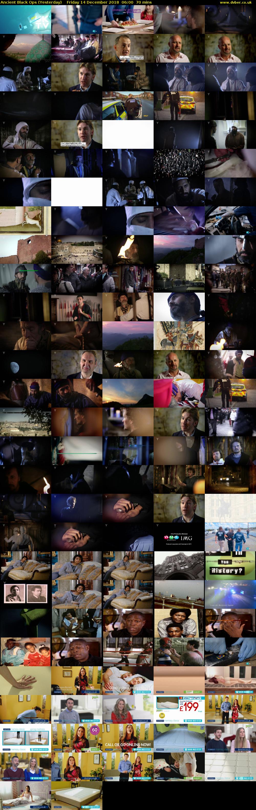 Ancient Black Ops (Yesterday) Friday 14 December 2018 06:00 - 07:10