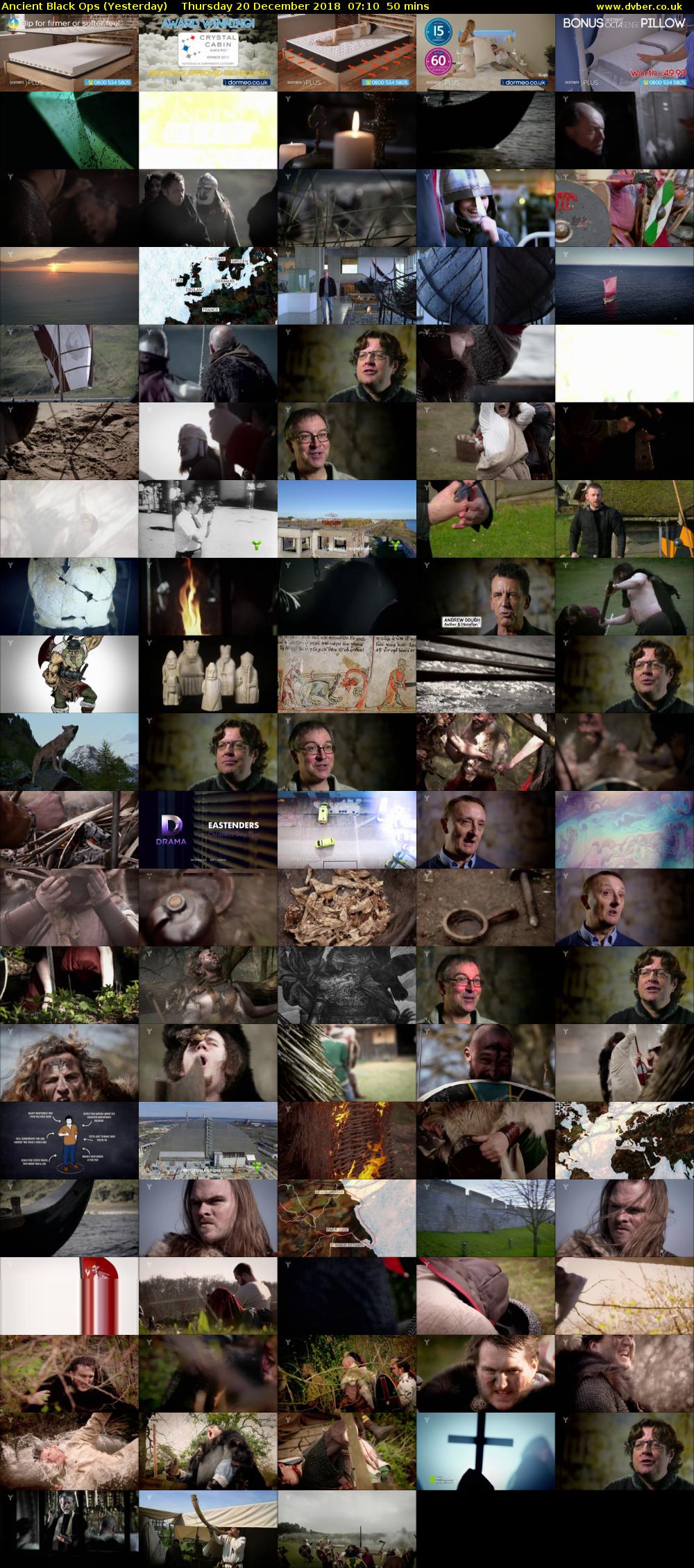 Ancient Black Ops (Yesterday) Thursday 20 December 2018 07:10 - 08:00