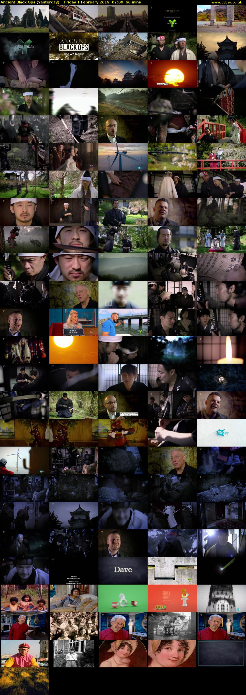 Ancient Black Ops (Yesterday) Friday 1 February 2019 02:00 - 03:00