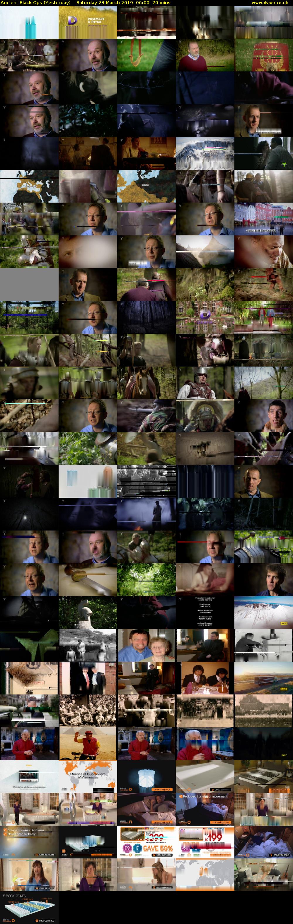 Ancient Black Ops (Yesterday) Saturday 23 March 2019 06:00 - 07:10