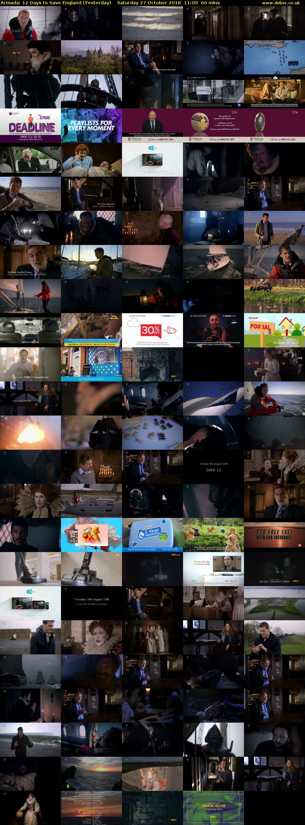 Armada: 12 Days to Save England (Yesterday) Saturday 27 October 2018 11:00 - 12:00