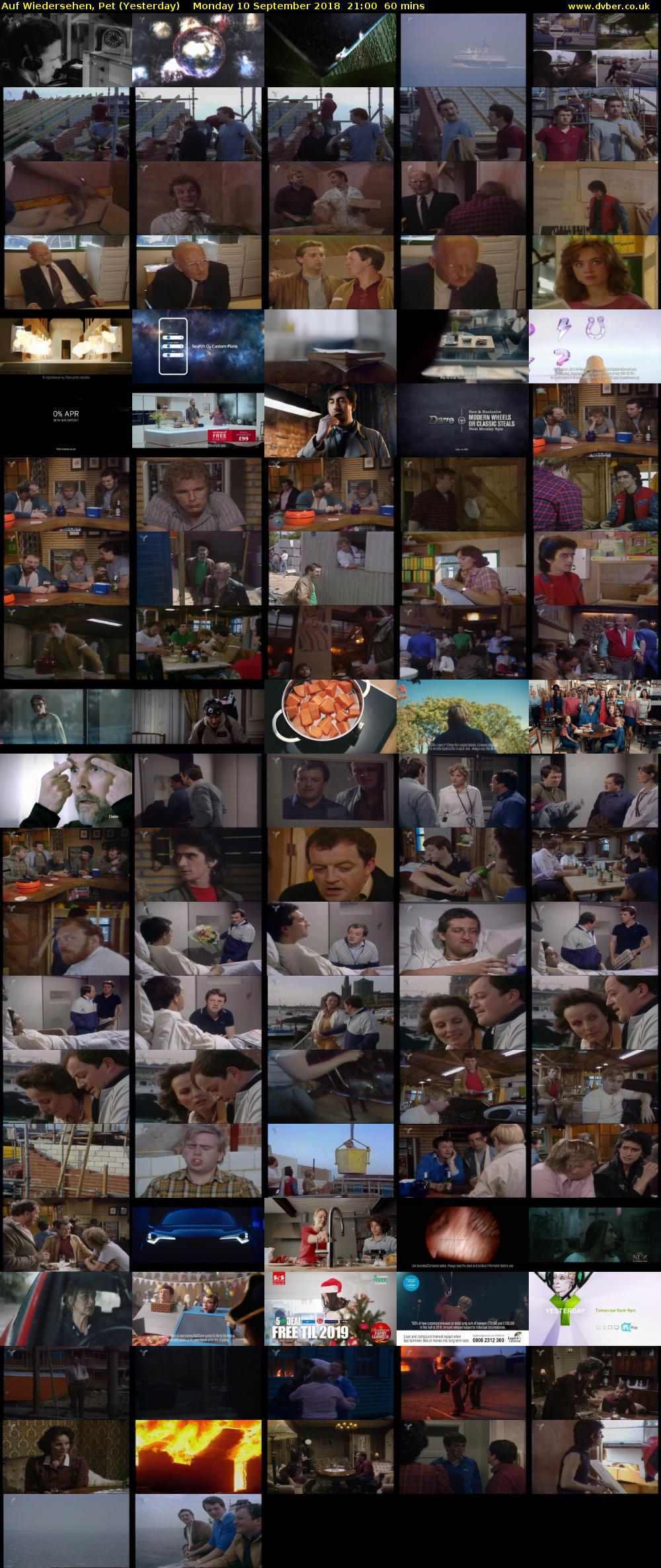 Auf Wiedersehen, Pet (Yesterday) Monday 10 September 2018 21:00 - 22:00