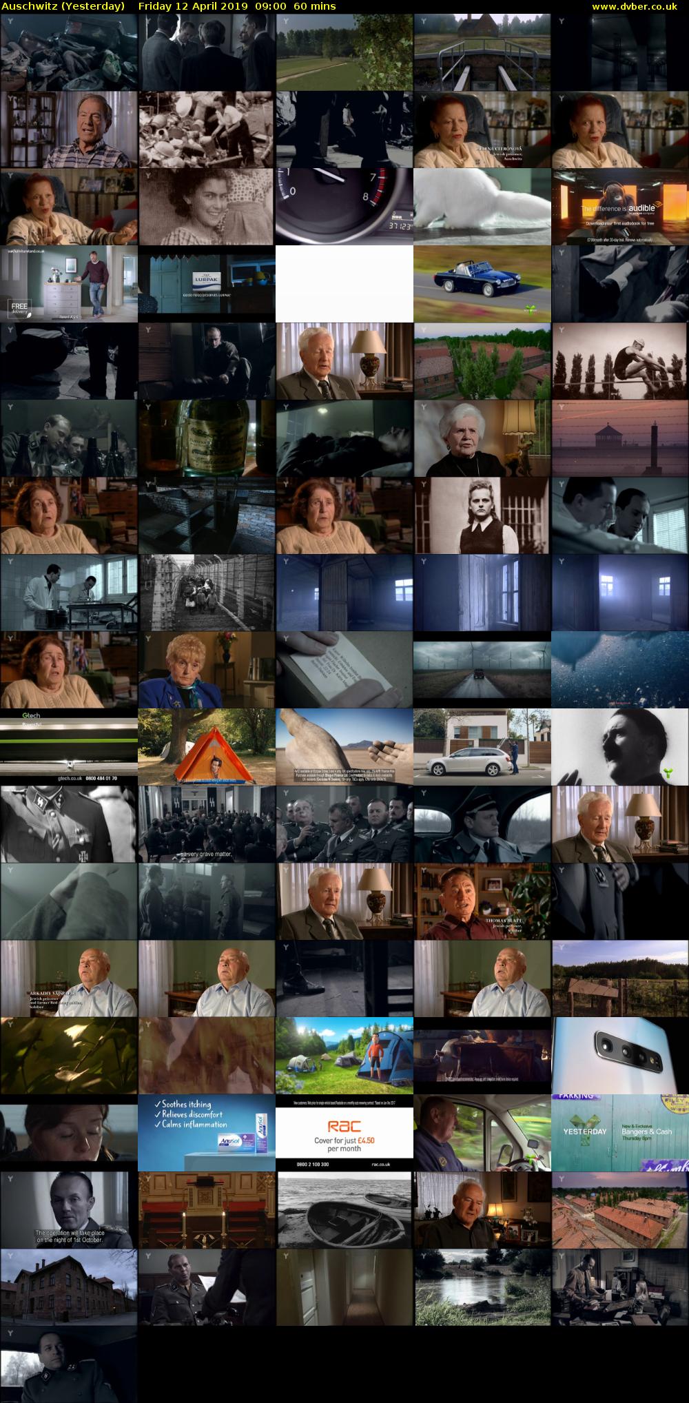 Auschwitz (Yesterday) Friday 12 April 2019 09:00 - 10:00