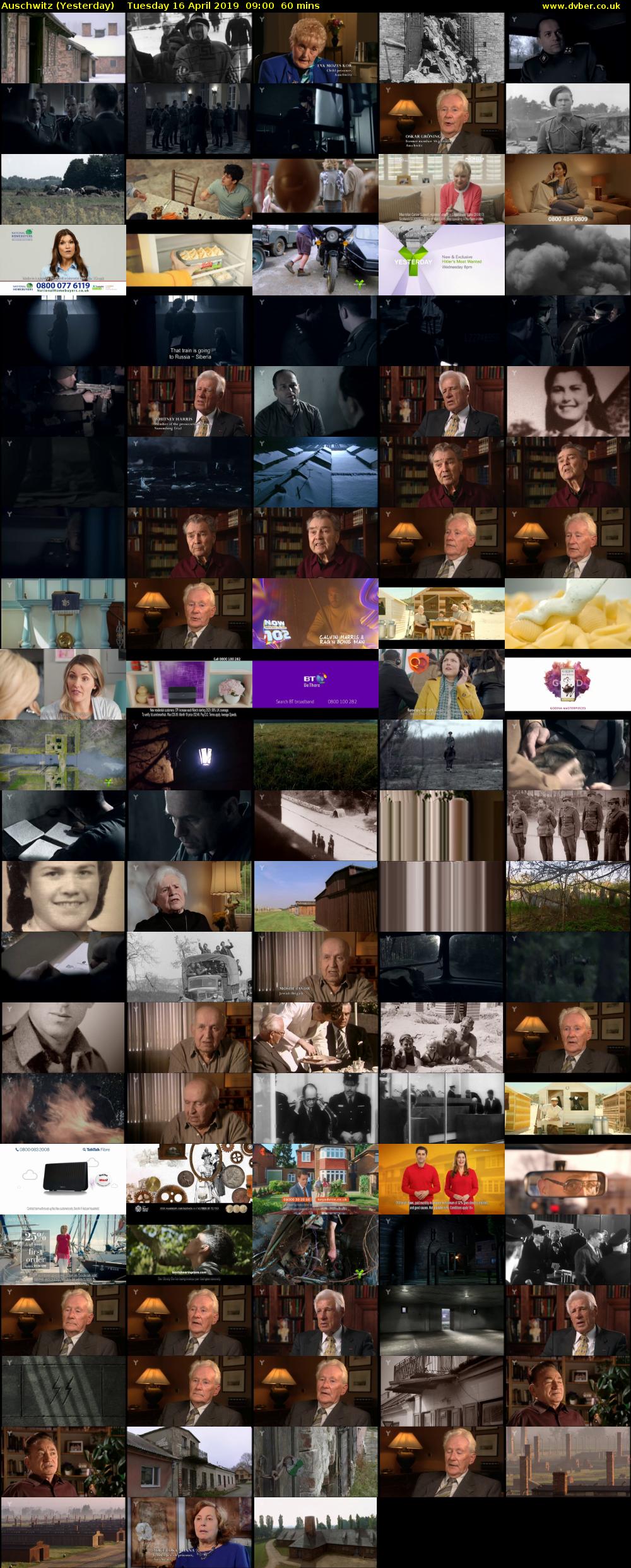Auschwitz (Yesterday) Tuesday 16 April 2019 09:00 - 10:00