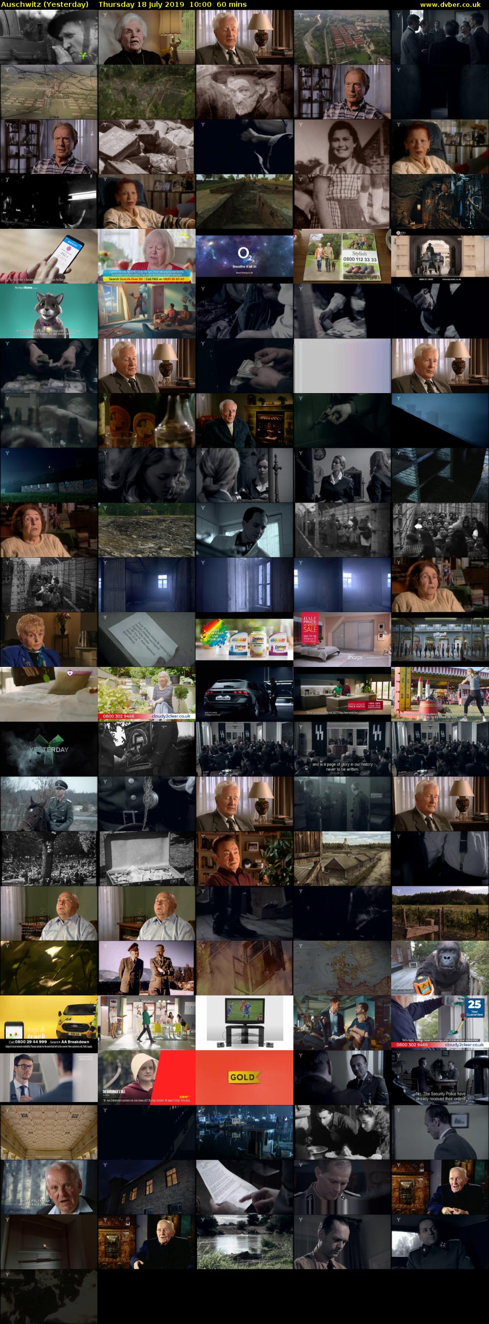 Auschwitz (Yesterday) Thursday 18 July 2019 10:00 - 11:00