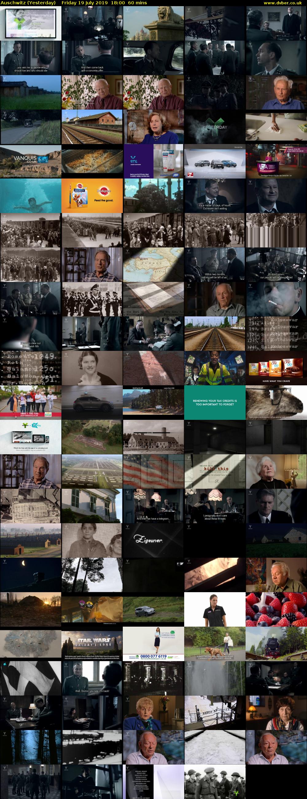 Auschwitz (Yesterday) Friday 19 July 2019 18:00 - 19:00